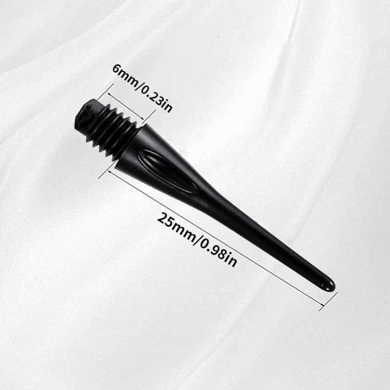 VortecSys 300 Pack 2BA Thread Soft Dart Tips - Premium Plastic Replacement Dart Points, Essential Dart Accessories Set for Soft Tip Darts - Image 5